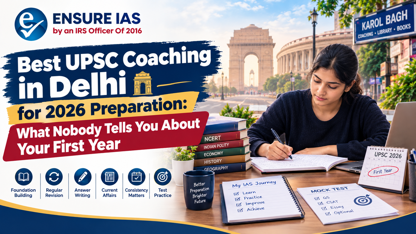 Best UPSC Coaching in Delhi for 2026 Preparation: What Nobody Tells You About Your First Year